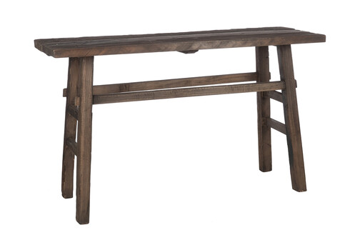 Konsoollaud MIRK tumepruun, 140x50xH85 cm