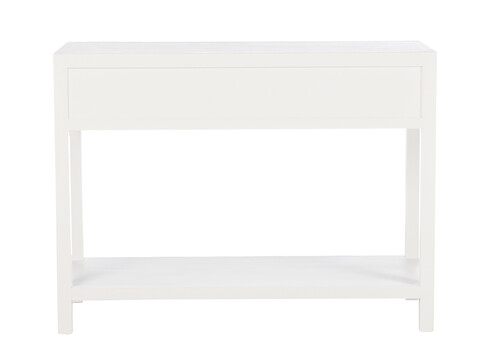 Konsoollaud LACE valge, 111x44xH82 cm