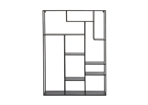 Riiul SHEER must, 110x25xH151 cm