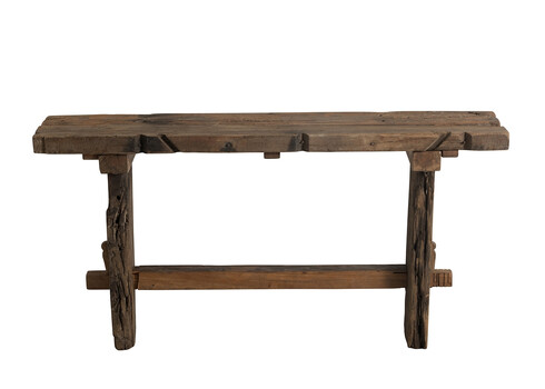 Konsoollaud ZAGUAN tumepruun, 150x35xH75 cm