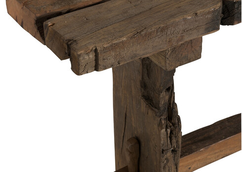 Konsoollaud ZAGUAN tumepruun, 150x35xH75 cm