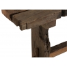 Konsoollaud ZAGUAN tumepruun, 150x35xH75 cm
