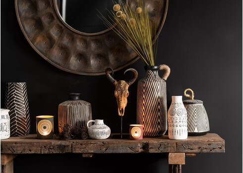 Konsoollaud ZAGUAN tumepruun, 150x35xH75 cm