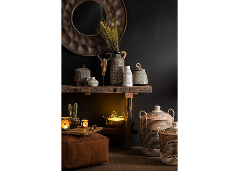 Konsoollaud ZAGUAN tumepruun, 150x35xH75 cm