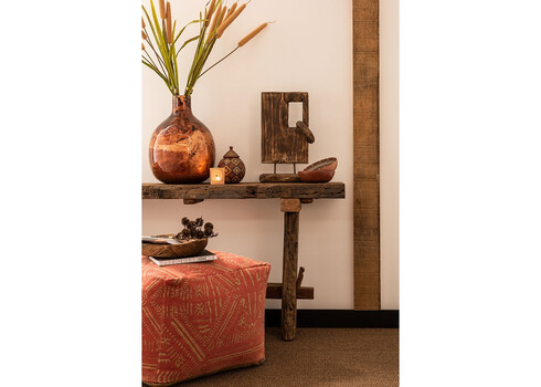 Konsoollaud ZAGUAN tumepruun, 150x35xH75 cm