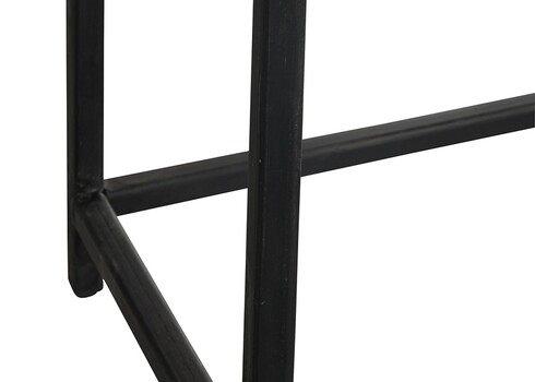 Konsoollaud ZAGUAN tumepruun, 75x34xH77 cm