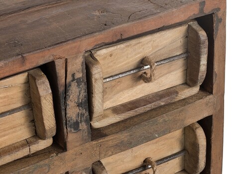 Konsoollaud ZAGUAN tumepruun, 75x34xH77 cm