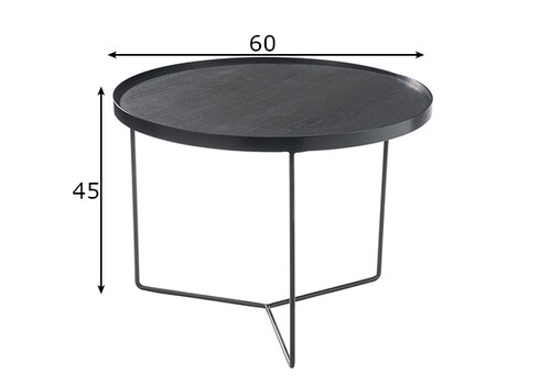 Abilaud MESA tumepruun, D60xH45 cm