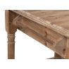 Konsoollaud LIVELY pruun, 131x70xH95 cm