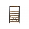 Veiniriiul SLATS pruun / must, 114x38xH188 cm