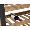 Veiniriiul SLATS pruun / must, 114x38xH188 cm