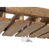 Veiniriiul SLATS pruun / must, 114x38xH188 cm