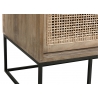Kummut WOVEN pruun, 161x45xH86 cm