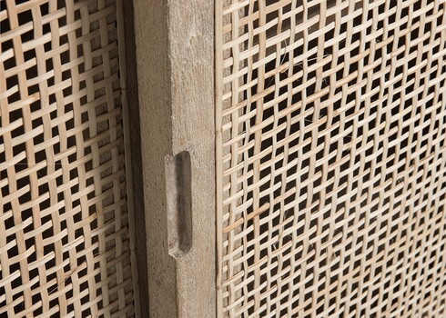 Kummut WOVEN pruun, 161x45xH86 cm