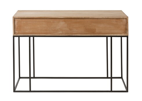 Konsoollaud WOVEN pruun, 120x42xH80 cm