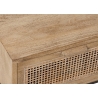 Konsoollaud WOVEN pruun, 120x42xH80 cm