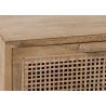 Konsoollaud WOVEN pruun, 120x42xH80 cm
