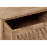 Konsoollaud WOVEN pruun, 120x42xH80 cm