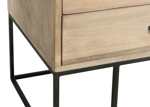 Kapp WOVEN pruun, 115x45xH176 cm