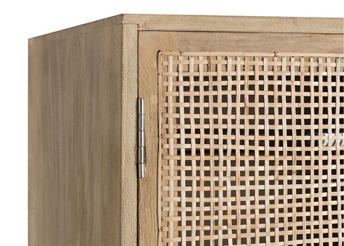 Kapp WOVEN pruun, 115x45xH176 cm