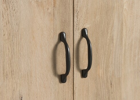 Kapp WOVEN pruun, 115x45xH176 cm