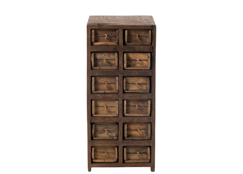 Kummut ZANZIBAR tumepruun, 38x34xH83 cm