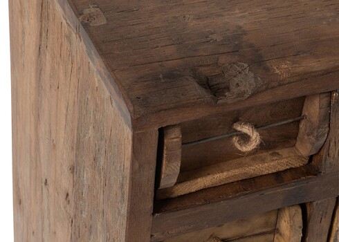 Kummut ZANZIBAR tumepruun, 38x34xH83 cm