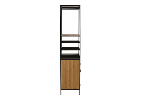 Veinikapp TEMPRA pruun / must, 60x43xH180 cm