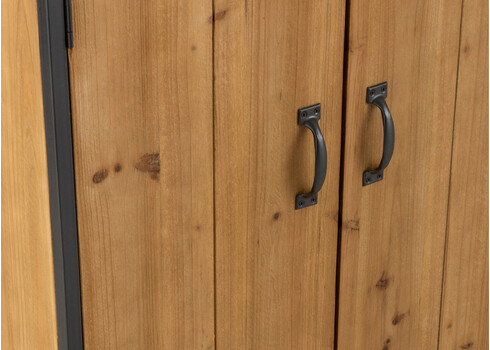 Veinikapp TEMPRA pruun / must, 60x43xH180 cm