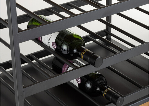 Veinikapp TEMPRA pruun / must, 60x43xH180 cm