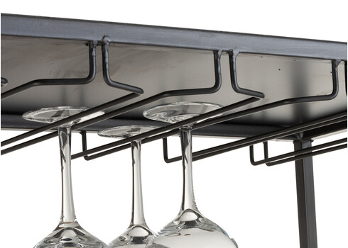 Veinikapp TEMPRA pruun / must, 60x43xH180 cm