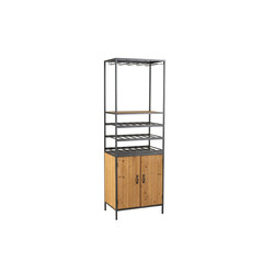 Veinikapp TEMPRA pruun / must, 60x43xH180 cm