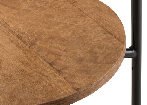 Abilaud BISTRO pruun / must, 39x42xH64 cm