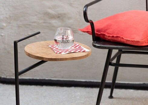 Abilaud BISTRO pruun / must, 39x42xH64 cm