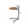 Abilaud BISTRO pruun / must, 39x42xH64 cm