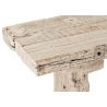 Konsoollaud BRUT kulunud valge, 150x37xH77 cm