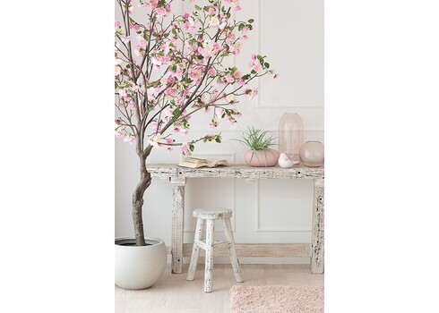 Konsoollaud BRUT kulunud valge, 150x37xH77 cm