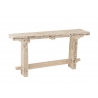 Konsoollaud BRUT kulunud valge, 150x37xH77 cm