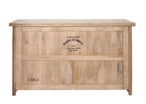 Baarikapp BOX helepruun, 181x55xH105 cm