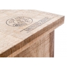 Baarikapp BOX helepruun, 181x55xH105 cm