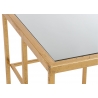 Konsoollaud AIRY kuldne, 120x40xH78 cm