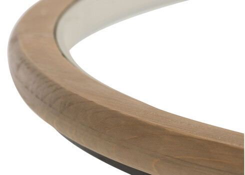 Diivanilaud EQUIS pruun / must, D100xH40 cm