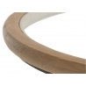 Diivanilaud EQUIS pruun / must, D100xH40 cm