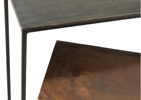 Konsoollaudade komplekt CONDO pronks / must, 2 tk