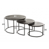 Abilaudade komplekt OXI must, 3 tk