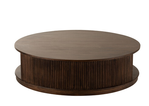 Diivanilaud REYI tumepruun, D120xH36 cm