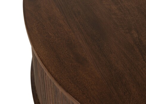 Diivanilaud REYI tumepruun, D120xH36 cm