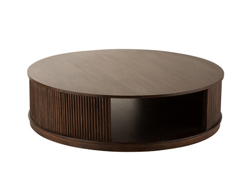 Diivanilaud REYI tumepruun, D120xH36 cm