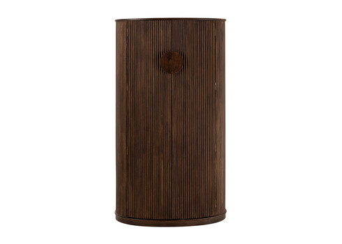 Baarikapp REYI tumepruun, 91x57xH164 cm