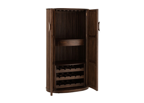 Baarikapp REYI tumepruun, 91x57xH164 cm